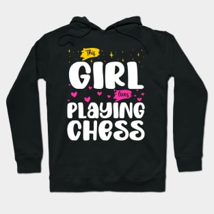 This Girl Loves Playing Chess - Chess Enthusiast Hoodie